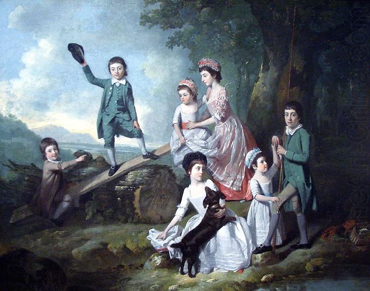 The Lavie Children, Johann Zoffany